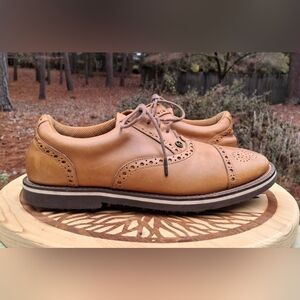 Men's G/FORE × Peter Millar Brogue Gallivanter Spikeless Golf Shoe Size 9.5
